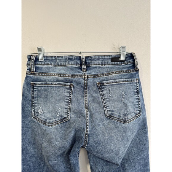 KUT FROM THE KLOTH Catherine Boyfriend Jeans Medium Wash Stretch Women's Size 10 - Picture 4 of 7